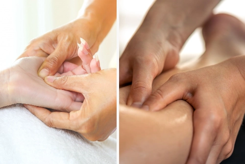 تفاوت تاثیرات ماساژ دست و ماساژ پا + رزرو وقت در مشهد